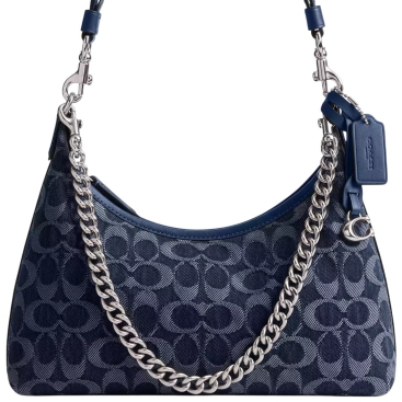 Túi Coach Juliet Shoulder Bag 25 In Signature Denim Deep Blue Multi CAM27