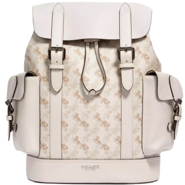 Balo Coach Hudson Backpack With Horse And Carriage Print 89897