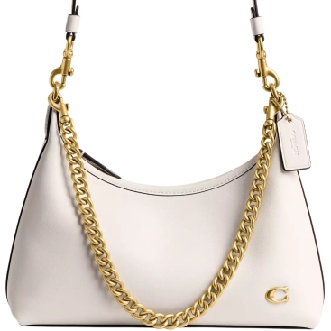 Túi kẹp nách Coach Juliet Shoulder Bag 25 Smooth Leather Chalk CW640