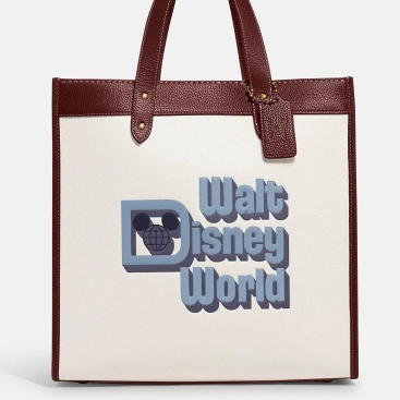 Túi xách nữ Disney X Coach Field Tote With Walt Disney World Motif 
