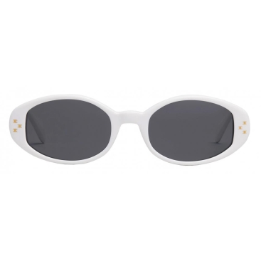 Mắt kính nữ Celine Oval S212 Sunglasses In Acetate White