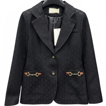 Áo khoác vest vàng đen Gucci