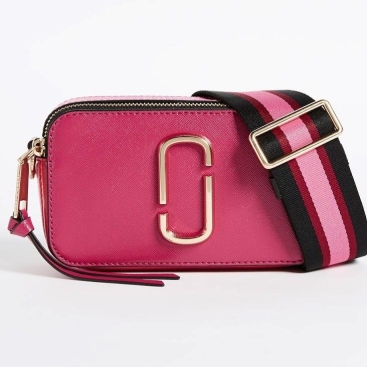 Túi xách nữ Marc Jacobs màu hồng Crossbody Bags Snapshot Hibiscus Small Camera Bag