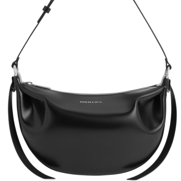 Túi Charles Keith Calla Half-Moon Bag Noir CK2-20671663