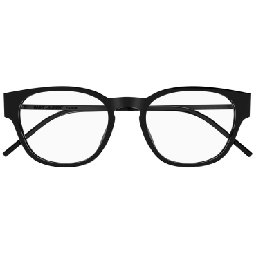 Mắt kính thời trang gọng cận YSL Saint Laurent SL M480 DF-002 Black Eyeglasses Woman Round Oval