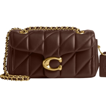 Túi Coach Tabby Shoulder Bag 20 With Pillow Quilting Nappa Leather Maple CP149