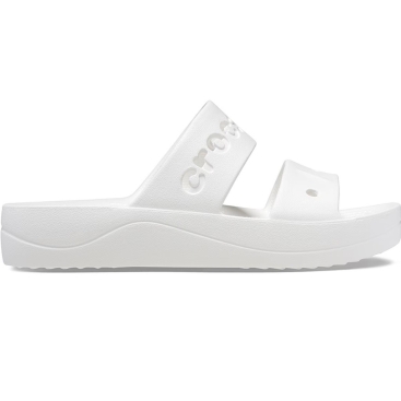Dép Sandal nữ Crocs Baya Platform White