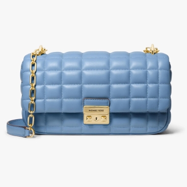 Túi xách nữ MK Michael Kors Tribeca Light Blue Large Handbag 30R4G2RL7L001