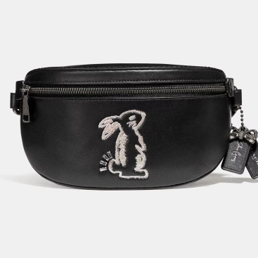 Túi bao tử Coach 1941 x Selena Gomez Belt Bag with Bunny Embroidery