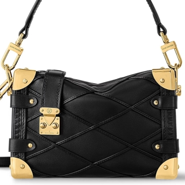 Túi Louis Vuitton Side Trunk PM Malletage Black M83030