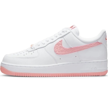 Giày thể thao nữ Nike Air Force 1 07 Low VD Valentine´s Day White Atmosphere University Red Sail DQ9320-100