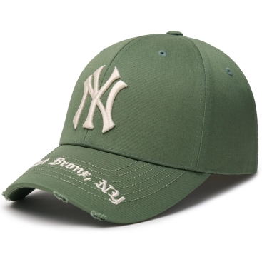 Nón NY MLB Gothic Address Structure Ball Cap New York Yankees Moss Green 3ACPKP04N-50KAL