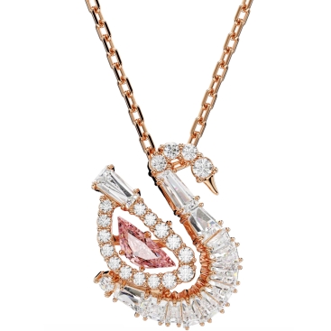 Dây chuyền Swarovski Thiên Nga Swan Pendant Mixed Cuts Swan Pink 5732414