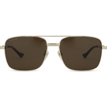 Kính Mát Gucci Eyewear Sunglasses Gold Brown GG1441S 002