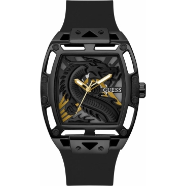Đồng hồ Nam Guess Black Legend Silicone Dragon Analog Watch GW0648G1