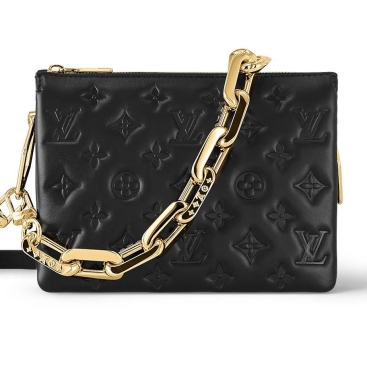 Túi xách nữ Louis Vuitton LV Coussin BB Black Màu Đen