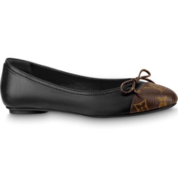 Giày búp bê LV Louis Vuitton Popi Ballet Flats Monogram Canvas 1AB2IS
