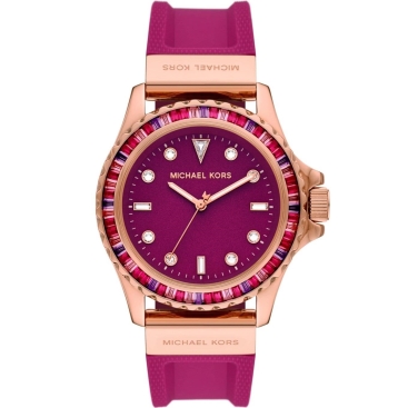 Đồng hồ MK nữ Michael Kors Oversized Everest Pavé Rose Gold-Tone Watch MK7441