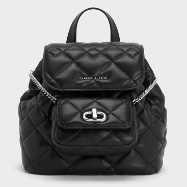 Balo Charles and Keith Aubrielle Quilted Backpack CK2-60151400