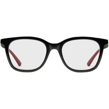 Kính Gucci gọng cận Rectangular Optical Shiny Solid Black Acetate Frame GG1864O