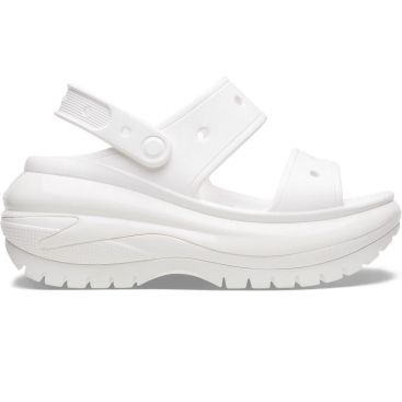 Dép Crocs Mega Crush Sandals White
