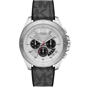 Đồng hồ MK Nam Michael kors Oversized Brecken Logo and Silver-Tone Watch MK8922