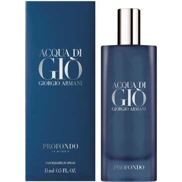 Nước hoa nam Mini Giorgio Armani Acqua di Gio Profondo Eau de Parfum 15 ml