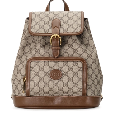 Balo nữ Gucci GG Supreme Monogram Backpack