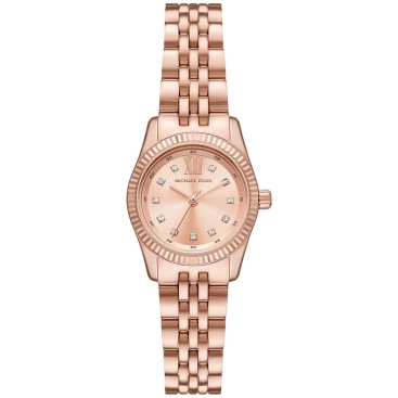 Đồng hồ MK nữ Michael Kors Petite Lexington Rose Gold-tone Pavé Watch MK4739