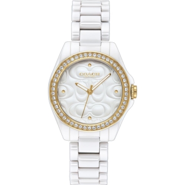 Đồng hồ nữ Coach Astor White Dial Crystal Accents Quartz 14503254 Womens Watch