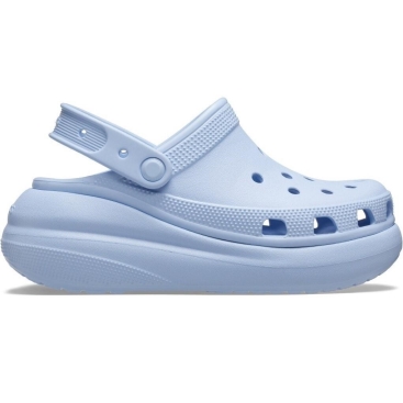 Giày Crocs Classic Crush Shimmer Clog Women Sandal Blue Calcite