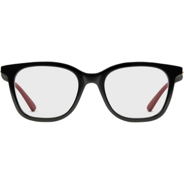 Kính Gucci gọng cận Rectangular Optical Shiny Solid Black Acetate Frame GG1864O