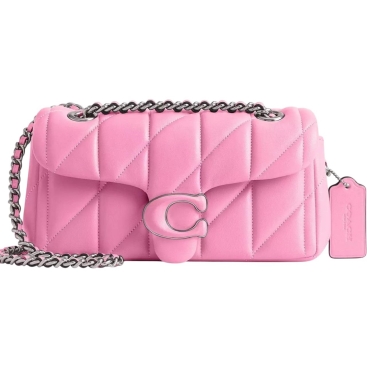 Túi Coach Tabby Shoulder Bag 20 With Quilting Nappa Leather Vivid Pink CP145