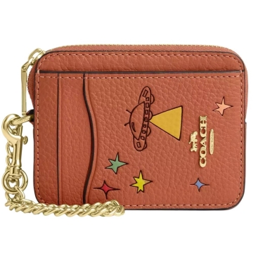 Ví đựng thẻ Coach X Observed By Us Zip Card Case CU404