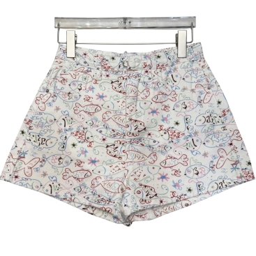 Quần short nữ Chanel họa tiết limited