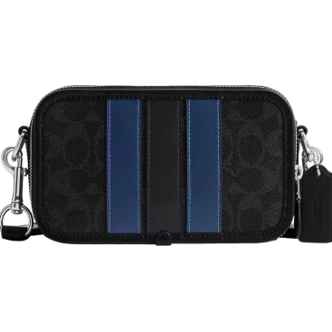 Túi Coach Wyatt Crossbody Bag In Signature Canvas With Varsity Stripe CDP86