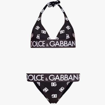 Áo tắm Triangle bikini Dolce & Gabbana Black Two Piece Swimsuit