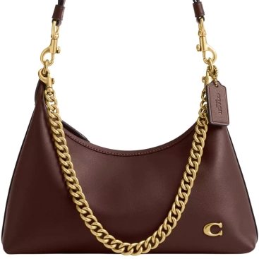 Túi kẹp nách Coach Juliet Shoulder Bag 25 Maple CDZ64