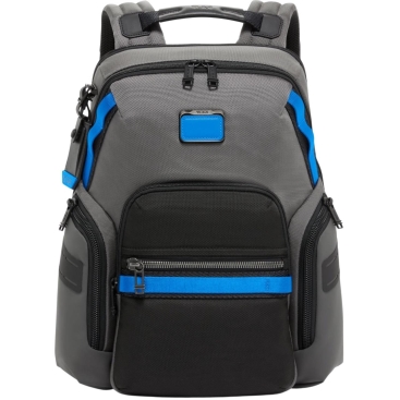 Balo Du Lịch Tumi Alpha Bravo Navigation Backpack Grey Blue