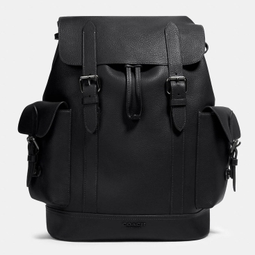 Balo Coach Hudson Black Backpack 89896