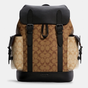Balo Coach Nam Hudson Backpack In Blocked Signature Canvas C6081
