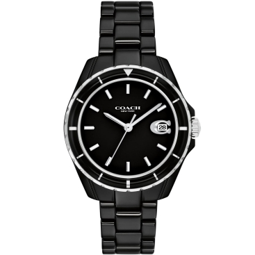 Đồng Hồ Coach Nữ Preston Black Ceramic Bracelet Women Watch 14503805