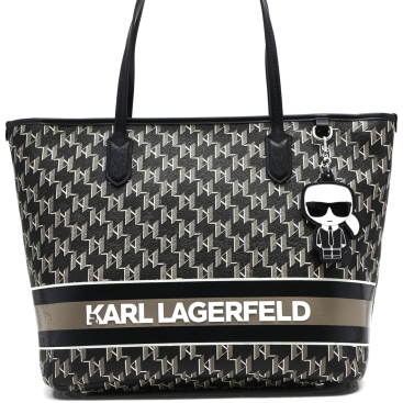 Túi Karl Lagerfeld Ikonik Mono Stripe Tote Bag