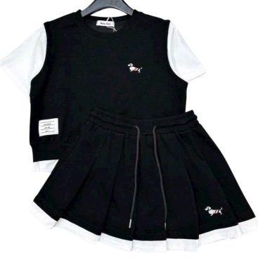 Set Thom Browne áo váy xòe