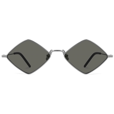 Mắt kính YSL Saint Laurent SL302 001 Silver Square Sunglasses