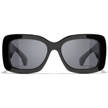 Kính mát Nữ Chanel Rectangle Acetate Cat Eye Sunglasses 5483