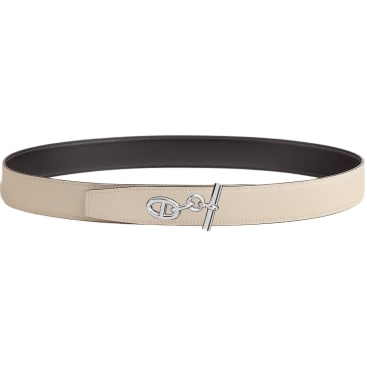 Thắt lưng Hermes Yachting Belt Buckle Reversible Leather Strap 32 mm
