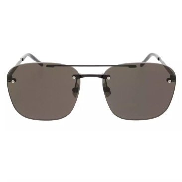 Mắt Kính YSL Saint Laurent SL 309 Rimless 001 Sunglasses Unisex Metal Black