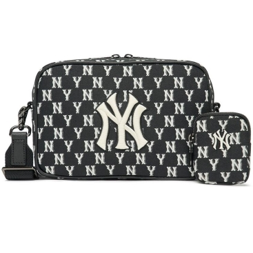 Túi đeo chéo MLB NY Monogram Cross Bag Design Black
