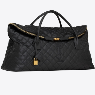 Túi xách du lịch YSL Es Giant Travel Bag In Quilted Leather